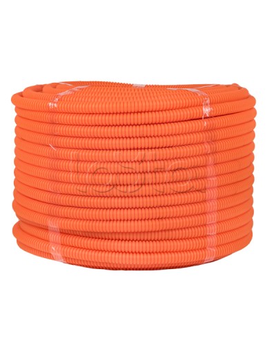 Труба гофр. ПНД с протяжкой d20 мм (100 м) оранжевая EKF-Plast (tpnd-20-o) в Муроме Труба гофрированная Pintop.ru