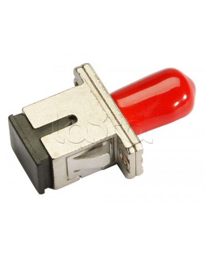 Соединитель проходной ST-SC, MM(для многомодового кабеля), simplex Cabeus ST-SC-MM в Муроме Проходные адаптеры и розетки оптические Pintop.ru