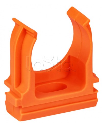 ELASTA Держатель с защелкой CF20 оранжевый IEK (ET-TA00D-CF-020-K09-010) в Муроме Держатели, клипсы, скобы Pintop.ru