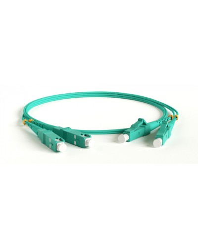 Патч-корд волоконно-оптический Hyperline FC-D2-503-ST/PR-ST/PR-H-1M-LSZH-AQ в Муроме Патч-корды оптические Pintop.ru