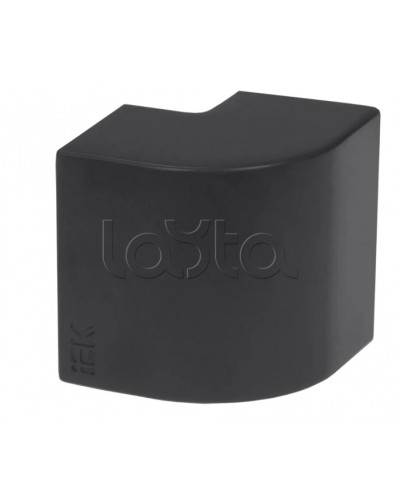 ELECOR Угол внешний КМН 60х40 черный (4шт/компл) IEK (EL-KK10D-N-060-040-K02) в Муроме Аксессуары для кабель-канала Pintop.ru