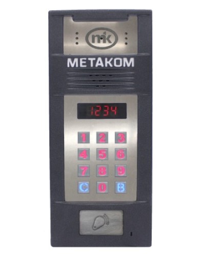 Многоабонентый антивандальный блок вызова со встроенной видеокамерой Метаком MК2018-RFiV в Муроме Блоки вызова многоабонентные Pintop.ru