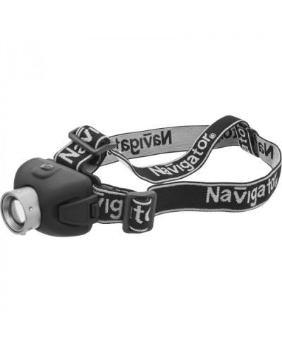 Фонарь Navigator 94 913 NPT-H06-3AAA налоб. CREE 1LEDx5Вт 3 реж. фокус в Муроме Источники света(Лампы) Pintop.ru