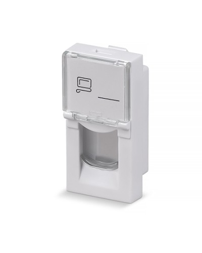 Вставка 45x22,5 (Mosaic) для 1 модуля формата Keystone Jack Cabeus (FP-L-22,5-1M) в Муроме Модули Keystone Pintop.ru