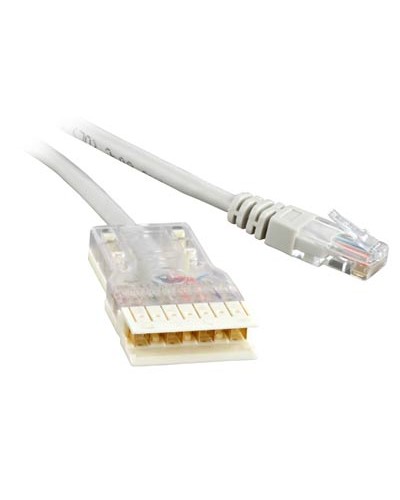 Патч-корд Hyperline PC-110-RJ45-4P-C5e-1M-LSZH-GY в Муроме Патчкорды (медные) Pintop.ru