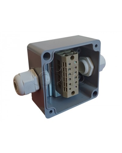 Коробка пылевлагонепроницаемая клеммная G366 А К АЯКС IP66/IP65, 82x80x55 Магнито-контакт в Муроме Распределительные коробки Pintop.ru