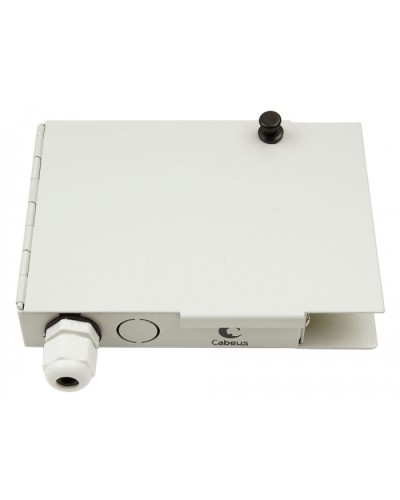 Бокс оптический настенный 19 на 4 ST/FC порта Cabeus JJT-4-ST в Муроме Кросс оптический Pintop.ru