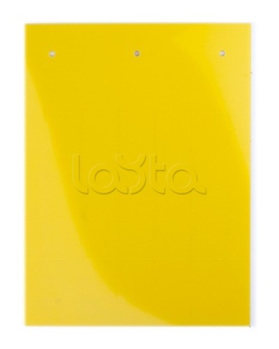 Табличка полужесткая. Установка в держатель. Для маркировки модульного оборудования. ПВХ-0,5. Желтый DKC TAS17 в Муроме Аксессуары для лотков Pintop.ru