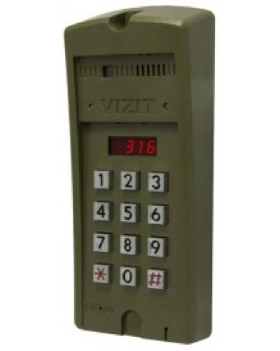 Блок вызова для совместной работы с БУД-302 Vizit БВД-316R в Муроме Блоки вызова многоабонентные Pintop.ru