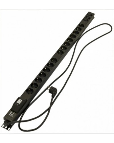 Блок розеток Hyperline SHE-15SH-3IEC-B-2.5EU в Муроме Блоки розеток Pintop.ru