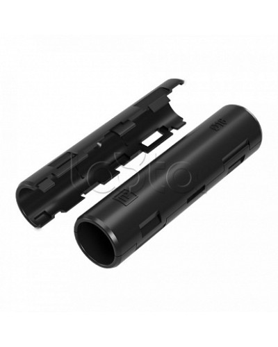 Муфта разборная d16 мм атмосферостойкая черная (100шт/1200шт уп/кор) Промрукав (PR13.0413) в Муроме Повороты, муфты, тройники Pintop.ru