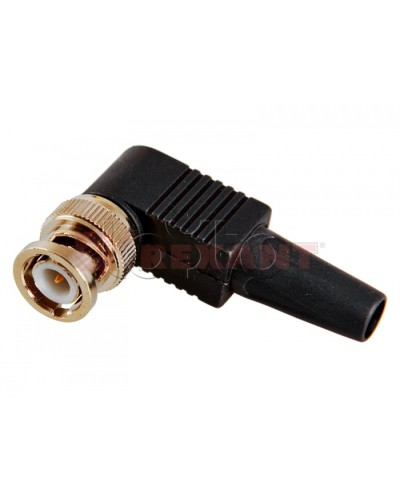 Разъем штекер BNC под винт с колпачком угловой (02-002) (50шт/уп) REXANT 05-3072 в Муроме Коннекторы Pintop.ru