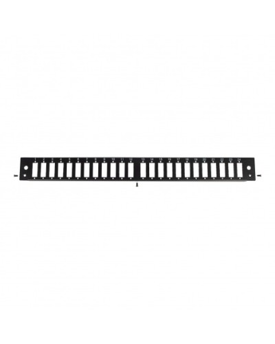 Панель лицевая для выдвижной оптич. полки, 24 SC Duplex/24 LC Quadra, черный Datarex DR-546145 в Муроме Патч-панели Pintop.ru