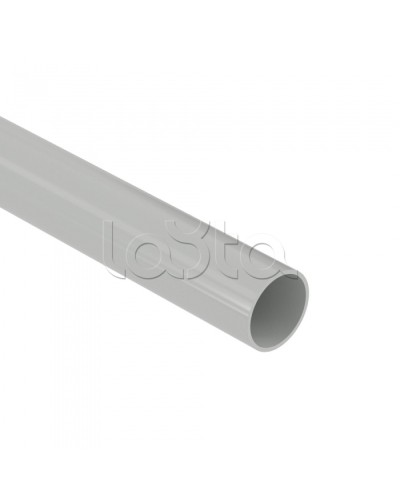 Труба глад. ПВХ 40 мм 3 м жесткая атмосферостойкая серый (30 м) DKC (63940UF) в Муроме Гладкая труба Pintop.ru