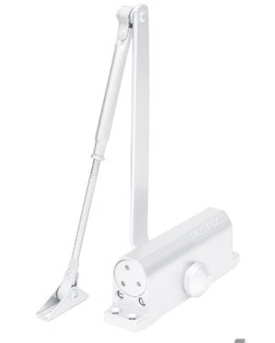 Доводчик NOTEDO DC-090-НО EN4 с ФОП (белый) в Муроме Доводчики Pintop.ru