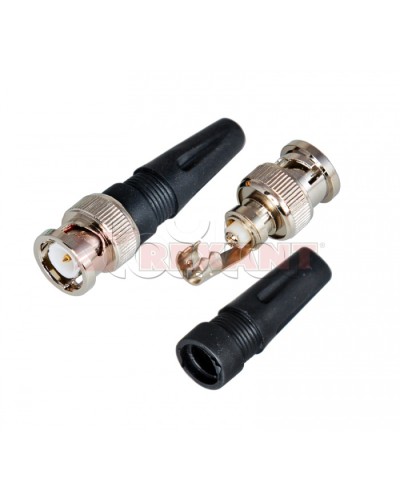 Разъем штекер BNC под винт с колпачком (02-001) (50шт/уп) REXANT 05-3071 в Муроме Коннекторы Pintop.ru