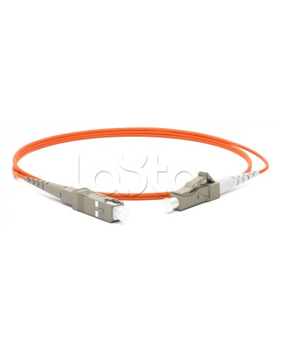 Патч-корд волоконно-оптический Hyperline FC-S2-62-LC/PR-SC/PR-H-1.5M-LSZH-OR в Муроме Патч-корды оптические Pintop.ru