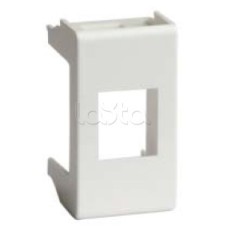 Адаптер для информационных разъемов SIEMON, белый, 1мод. DKC 76608B