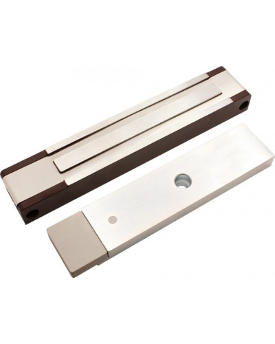 Электромагнитный замок с датчиком состояния двери ALeko ALM-400P (12В коричневый) в Муроме Электромагнитные замки Pintop.ru