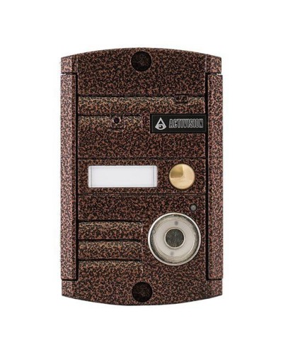 Видеопанель вызывная накладная цветная на 1 абонента с TM-считывателем Activision AVP-451 TM (PAL, медь) в Муроме Вызывные видеопанели малоабонентные Pintop.ru