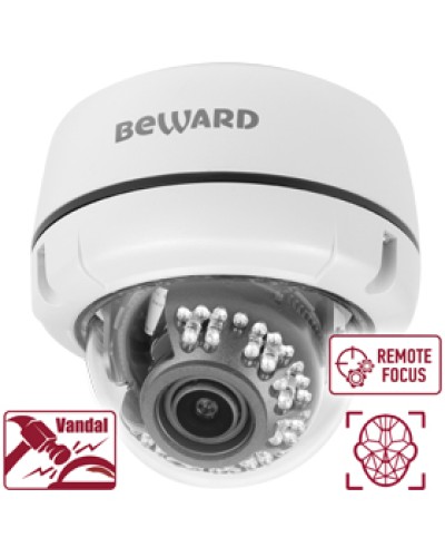 IP-камера видеонаблюдения антивандальная купольная Beward B2530DVZ в Муроме IP-камеры Pintop.ru