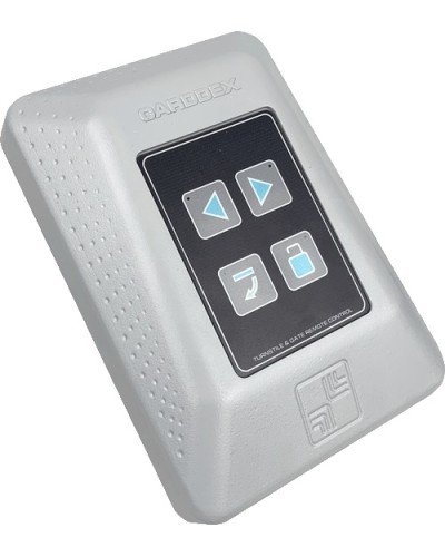 Пульт управления одним турникетом с автоматическами планками и одной секцией ограждения «Антипаника» CARDDEX AG-04 (для серии STL) в Муроме Сетевая СКУД CARDDEX Pintop.ru