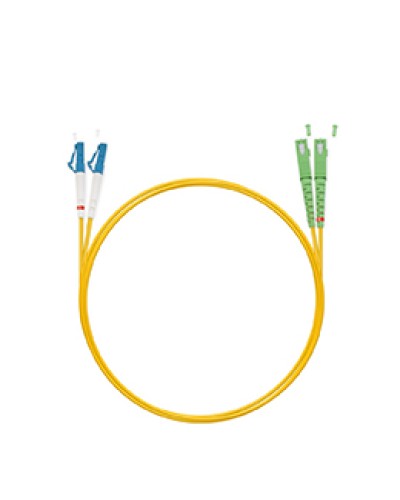 Шнур оптический simplex SC/APC-LC/UPC 9/125 sm 2м LSZH Cabeus FOP(s)-9-SC/APC-LC/UPC-2m в Муроме Патч-корды оптические Pintop.ru