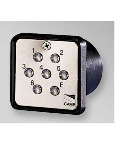 Клавиатура кодонаборная 7-кнопочная, встраиваемая Came 001S6000 в Муроме Запчасти для шлагбаумов и автоматики Pintop.ru