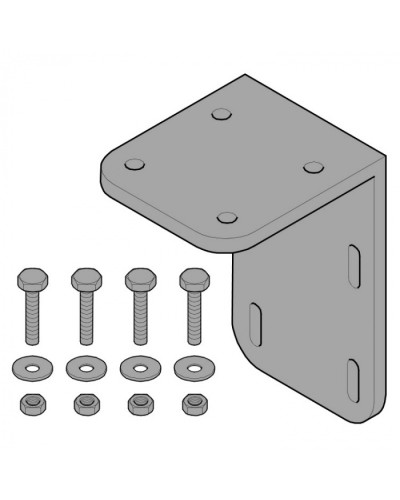 Кронштейн крепления к стене C003 C004 Came 119RICX011 в Муроме Запчасти для шлагбаумов и автоматики Pintop.ru