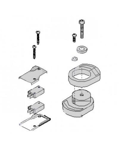 Механизм разблокировки FAST Came 119RID234 в Муроме Запчасти для шлагбаумов и автоматики Pintop.ru