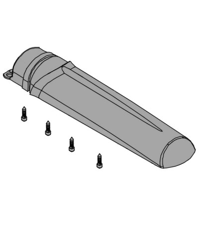 Крышка кожуха винта АХ302304, АХ3024, АХ402306, АХ412306 Came 119RID308 в Муроме Запчасти для шлагбаумов и автоматики Pintop.ru