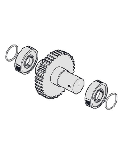 Вал выходной G6000 Came 119RIG054 в Муроме Запчасти для шлагбаумов и автоматики Pintop.ru