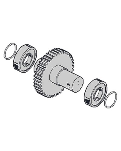 Вал выходной G4040 G4041 Came 119RIG181 в Муроме Запчасти для шлагбаумов и автоматики Pintop.ru