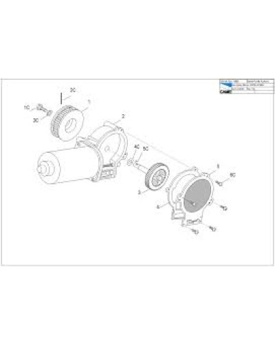 Моторедуктор RODEO Came 119RIP119 в Муроме Запчасти для шлагбаумов и автоматики Pintop.ru
