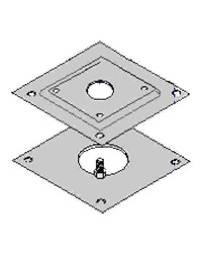Монтажное основание CLM CLM-N CSS CSS-N DOC-L DOC-LN Came 119RIR001 в Муроме Запчасти для шлагбаумов и автоматики Pintop.ru