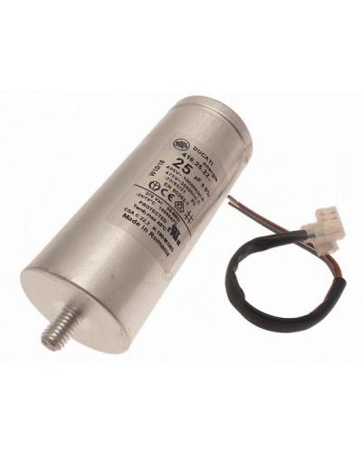 Конденсатор 25 мкФ с гибк. выводами и болтом Came 119RIR297 в Муроме Запчасти для шлагбаумов и автоматики Pintop.ru