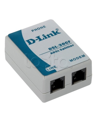 Сплиттер ADSL D-Link DSL-30CF/RS в Муроме Маршрутизаторы, Роутеры и Точки Доступа Pintop.ru