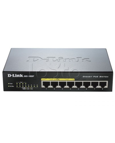 Коммутатор D-Link DGS-1008P/E1A в Муроме Коммутаторы Pintop.ru