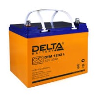 Аккумулятор свинцово-кислотный Delta DTM 1233 L