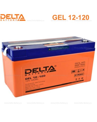 Аккумулятор свинцово-кислотный Delta GEL 12-120 в Муроме Электротехническое оборудование Pintop.ru