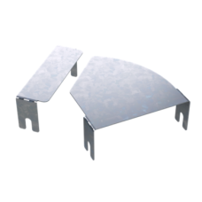 Крышка д/угла гор.изм.CPO 0-44 осн.100 DKC (38010HDZL)