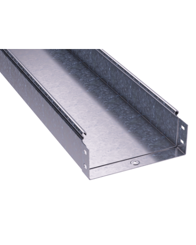 Лоток 150х80 L 3000 толщ. 1,0 мм, цинк-ламельный DKC (3506310ZL) в Муроме Кабельные лотки Pintop.ru