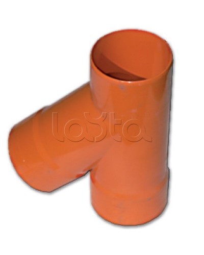 Тройник для двустенных труб одного диаметра ф63мм, 45°, полипропилен DKC 019063 в Муроме Повороты, муфты, тройники Pintop.ru