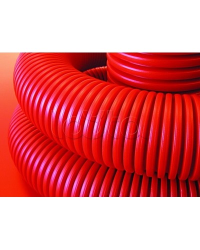 Труба гофрированная двустенная ПНД 110 мм для кабельной канализации с зондом DKC 121911 (50 м) в Муроме Труба гофрированная Pintop.ru