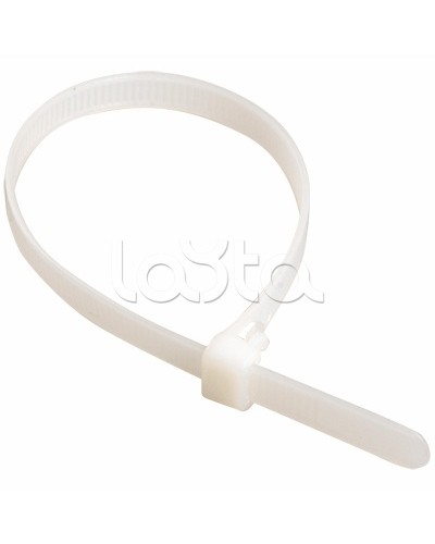 Хомут-стяжка нейлоновый, стандартный P6.6 3.6х370 белый DKC 25208 (100 шт/уп) в Муроме Стяжки-хомуты Pintop.ru