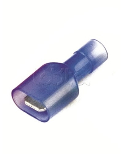 Наконечник плоский полностью изолир. (вилка) 1,5-2,5 кв.мм 6,3х0,8 мм (РППИ-П) DKC 2B22TP в Муроме Крепежные изделия Pintop.ru