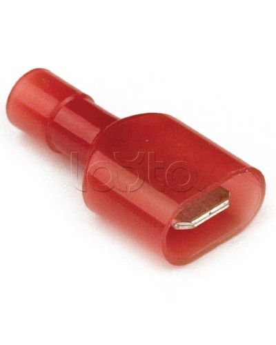 Наконечник плоский полностью изолир. (вилка) 2,5-6 кв.мм 6,3х0,8 мм (РППИ-П) DKC 2C22TP в Муроме Крепеж Pintop.ru