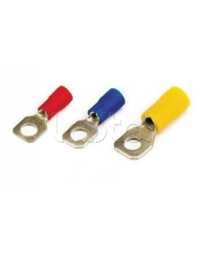 Наконечник с отверстием под винт ф5,2мм, с изолированным фланцем, для сечения провода 2,5-6,0мм2 DKC (2C5P) в Муроме Держатели, клипсы, скобы Pintop.ru