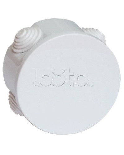 Коробка ответвительная с кабельными вводами, IP44, д.65х35 мм (24 шт/уп) DKC 53500R в Муроме Распределительные коробки Pintop.ru