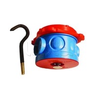 Коробка потолочная с крюком для заливки в бетон, д.70х57мм DKC 59383